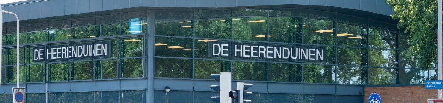 Gevel zwembad De Heerenduinen