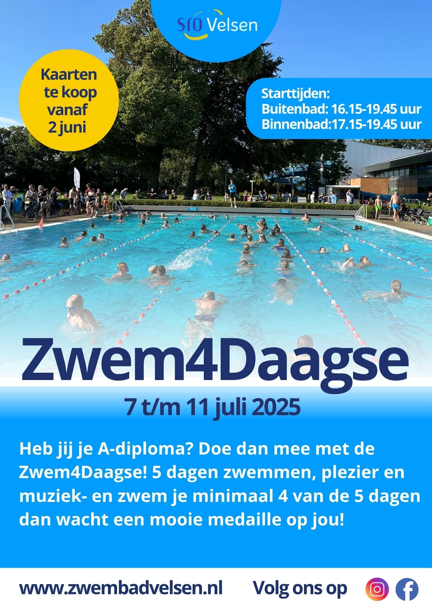 poster zwem4daagse
