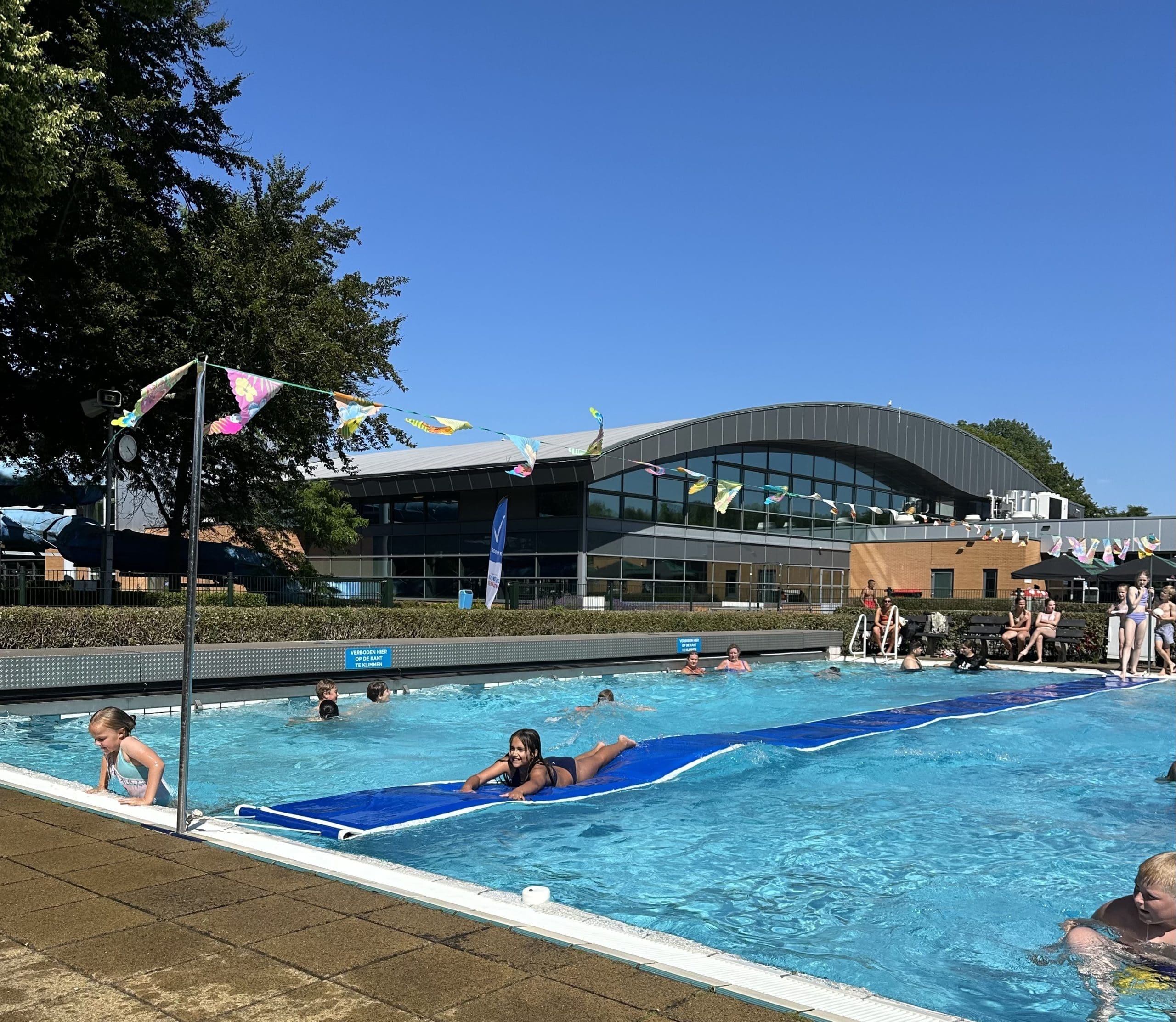 buitenbad zwemmen